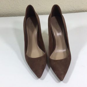 brown Aldo pumps